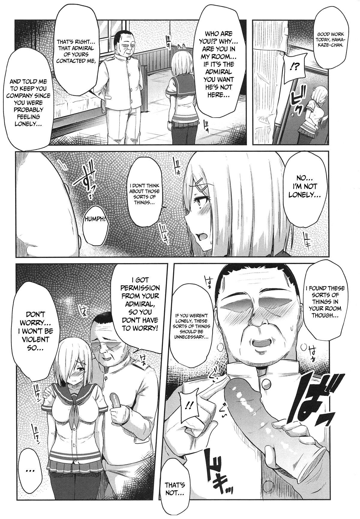 Hentai Manga Comic-Hamakaze Falls To The Pleasure-Read-4